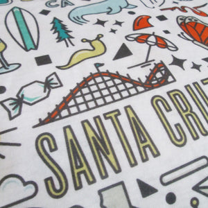 Iconic Santa Cruz All-Over Women's T-Shirt