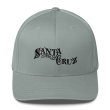 Santa Cruz Victorian History, Black Stitch Flexfit Cap